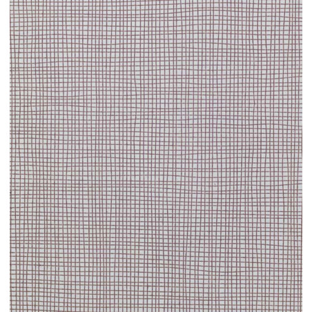 Nappe en papier 1,2x1,2m "Entre Lignes" Marron 40g/m² (300 Utés)