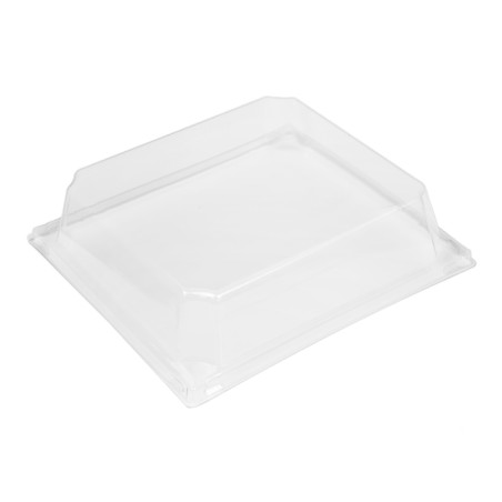 Couvercle en Plastique PET Emballage 480ml 14x12,5cm (144 Utés)