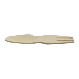 Fourchette Spork Bambou Degustation 9cm (20 Utés)