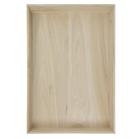 Caisse Présentation en Bois 60x40x7,5cm (8 Utés)