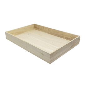 Caisse Présentation en Bois 60x40x7,5cm (8 Utés)