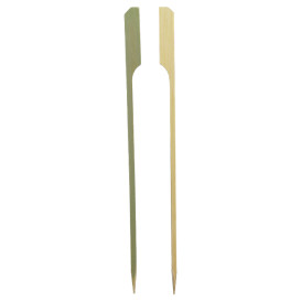 Pique en Bambou "Golf" Vert naturel 18cm (250 Utés)