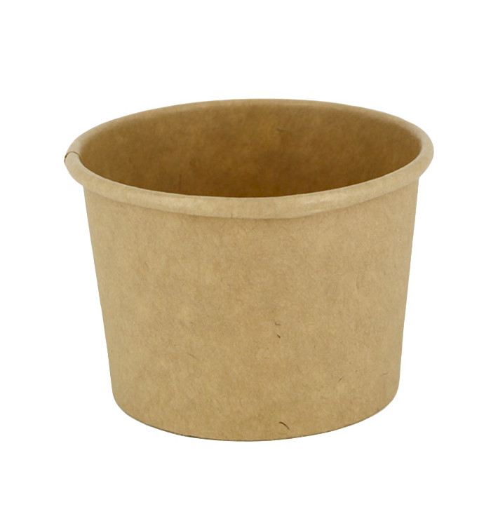 Pot Carton Kraft à Sauce 100ml Ø7,3cm (50 Utés)