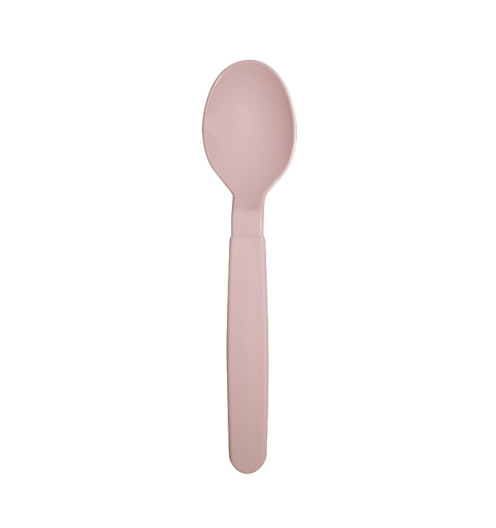 Cuillère Réutilisable Durable PP Rose 18,5cm (180 Uds)