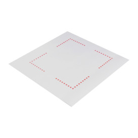 Serviette papier Sulfite Blanc 20x20cm (750 Utés)