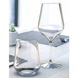 Verre Réutilisable pour Vin Tritan Transp. 470ml (1 Uté)