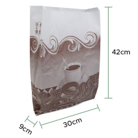 Sac Pour Churros Ingraissable 30+10x42cm (1000 Utés)