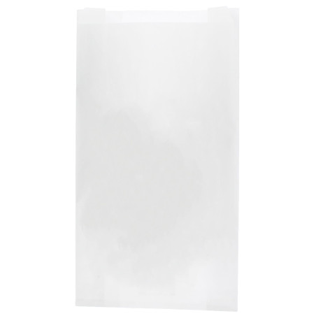 Sac Papier Blanc 14+7x24cm (200 Utés)