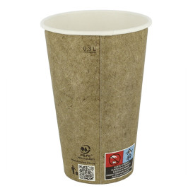 Gobelet Carton Kraft 12Oz/360ml Ø8,0cm (1.100 Utés)