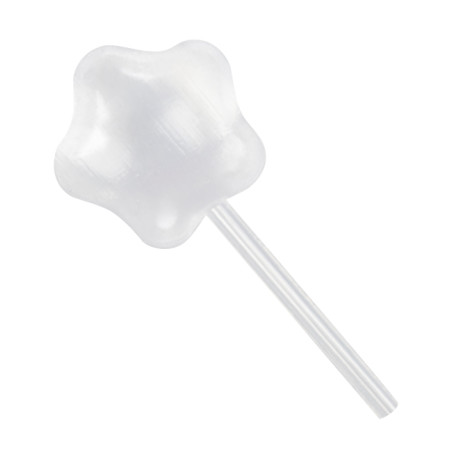 Pipette Étoile en Plastique pour Catering 3ml 5,5cm (2.000 Utés)