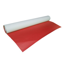 Nappe en papier en Rouleau Rouge 1x100m 40g (6 Unités)