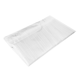 Fourchette Biodégradable Réutilisable CPLA Blanche 17cm (100 Utés)