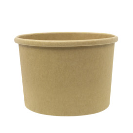 Pot en Carton Kraft 250ml Ø9,0cm (400 Utés)