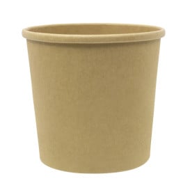 Pot en Carton Kraft 350ml Ø9,0cm (25 Utés)