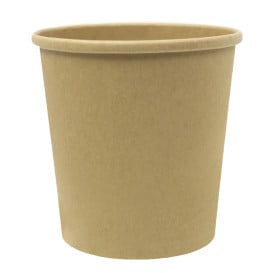 Pot en Carton Kraft 450ml Ø9,5cm (400 Utés)