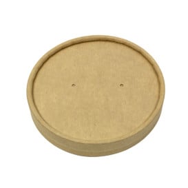 Couvercle en Carton Kraft pour Pot de Ø9,5cm (25 Utés)