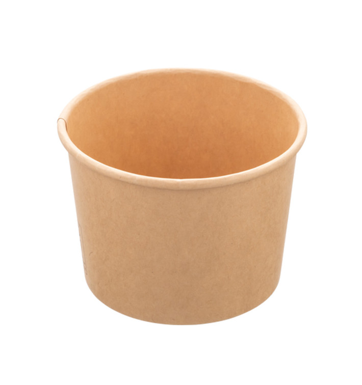 Pot en Carton Kraft Multi-Food 550ml Ø11,5cm (50 Utés)