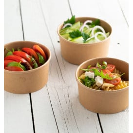 Pot en Carton Kraft Multi-Food 370ml Ø11,5cm (50 Utés)