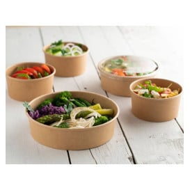 Pot en Carton Kraft Multi-Food 370ml Ø11,5cm (50 Utés)