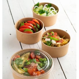 Pot en Carton Kraft Multi-Food 370ml Ø11,5cm (50 Utés)