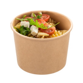 Pot en Carton Kraft Multi-Food 550ml Ø11,5cm (50 Utés)