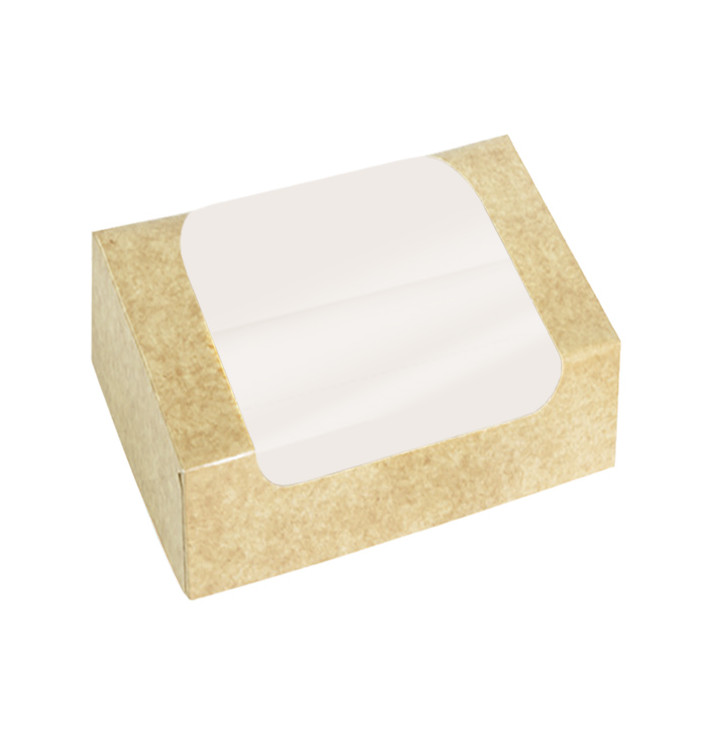 Boîte en Carton Rectangulaire PackiPack Vision Kraft 19x15x6cm (50 utés)