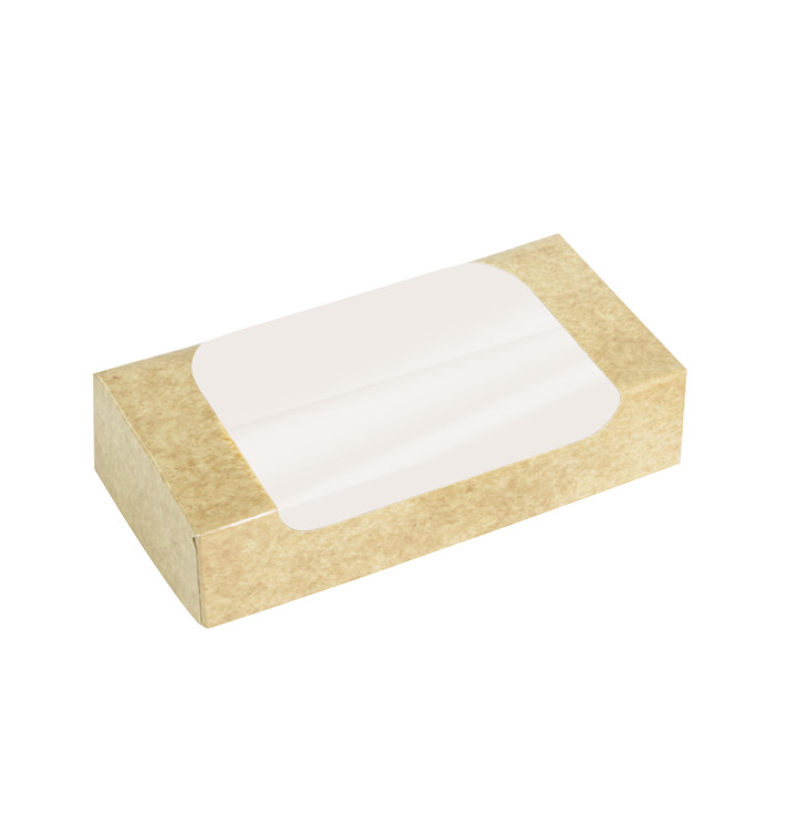 Boîte en Carton Rectangulaire PackiPack Vision Kraft 17x9x6cm (50 utés)