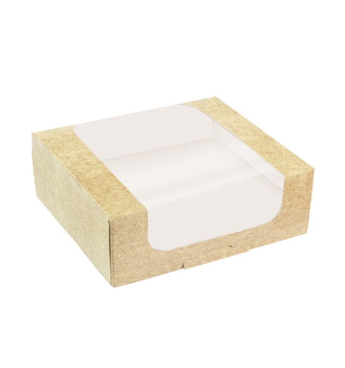 Boîte en Carton Carrée PackiPack Vision Kraft 21x21x10cm (50 Utés)