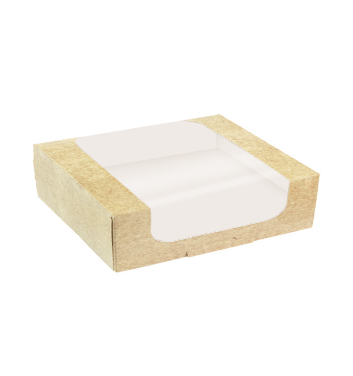 Boîte en Carton Carrée PackiPack Vision Kraft 28x28x8cm (X Utés)