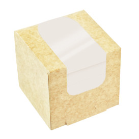 Seau en Carton PackiPack Vision Kraft 11x11x11cm (X Utés)