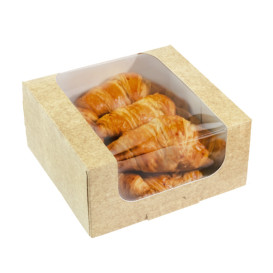 Boîte en Carton Carrée PackiPack Vision Kraft 10x10x8cm (X Utés)