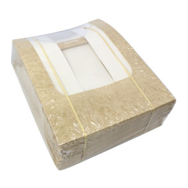 Boîte en Carton Carrée PackiPack Vision Kraft 28x28x10cm (X Utés)