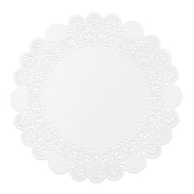 Dentelle en Papier Blanc Ø30cm (250 Utés)