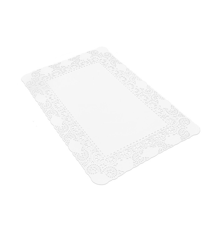 Dentelle Rectangle en Papier 25x37cm (2.000 Utés)