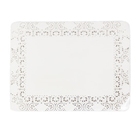 Dentelle Rectangle en Papier 30x40cm (250 Utés)