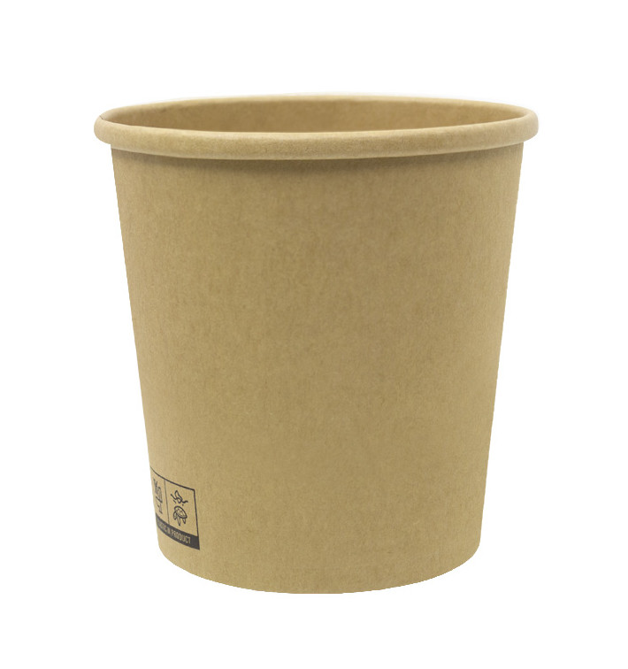 Pot en Carton Kraft-Kraft 450ml Ø9,5cm (400 Utés)