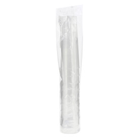 Verre Tube Réutilisable Incassable PP Transparent 330ml (10 Utés)