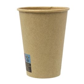 Gobelet Carton 7Oz/210ml Kraft-Kraft Ø7,0cm (50 Utés)