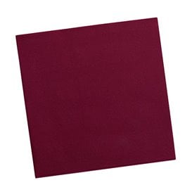 Serviette en Airlaid Bordeaux 40x40cm (600 Unités)