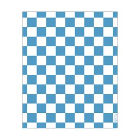 Papier Ingraissable “Vichy” Bleu 20x24,5cm (1.000 Utés)