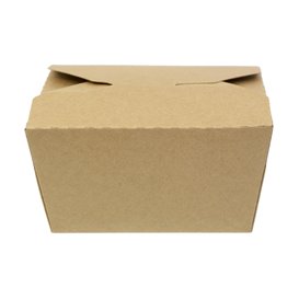 Boîte Américaine Kraft-Kraft 12x10,5x6,5cm 750ml (25 Utés)