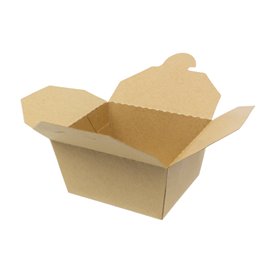 Boîte Américaine Kraft-Kraft 12x10,5x6,5cm 750ml (25 Utés)