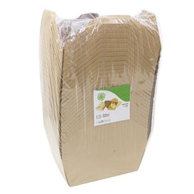 Boîte Américaine Kraft-Kraft 16x10x6,5cm 900ml (25 Utés)