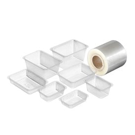 Barquette Plastique THERMO-SCELLABLE 750ml (800Utés)