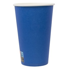 Gobelet en carton « Couleurs » Bleu 600ml Ø9,4cm (20 Utés)