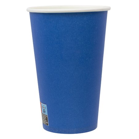 Gobelet en carton « Couleurs » Bleu 600ml Ø9,4cm (20 Utés)