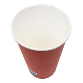 Gobelet en carton « Couleurs » Rouge 600ml Ø9,4cm (320 Utés)