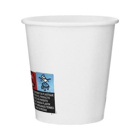 Gobelet Carton 3Oz/100ml Blanc Ø5,8cm (20 Utés)