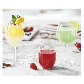 Verre Réutilisable Durable “Venezia” Tritan 510ml (6 Utés)