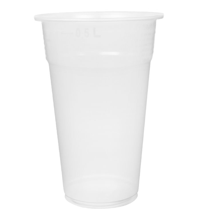 Gobelet en Plastique PP Réutilisable Transparent 550ml Ø9,0cm (800 Utés)